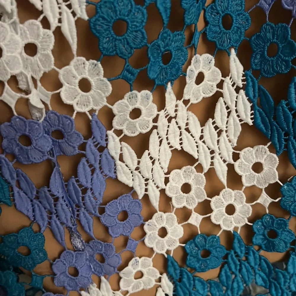 Elliatt Heavenly Creatures Optics Floral Lace Peplum Dress - Picture 4 of 6